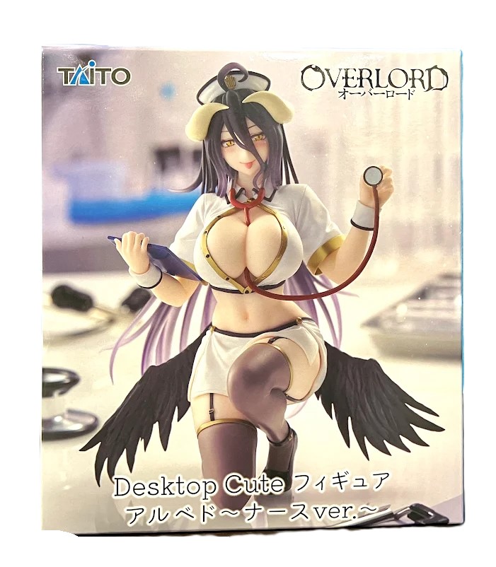 【未開封】オーバーロード Desktop Cute フィギュア アルベド~ナースver.~