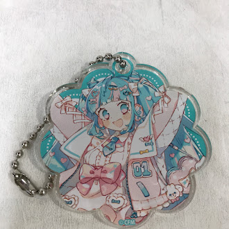 初音ミク HATSUNE MIKU Digital Stars 2021×Animax Cafe+ トレーディングアクリルキーホルダー 初音ミク A