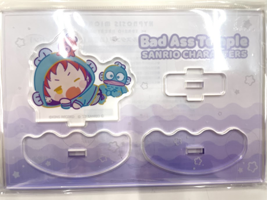 【未開封】ヒプノシスマイク-Division Rap Battle- SANRIO NAKAYOKU EDIT 2023 ゆらゆらアクリルスタンド 波羅夷空却(Evil Monk)×ハンギョドン