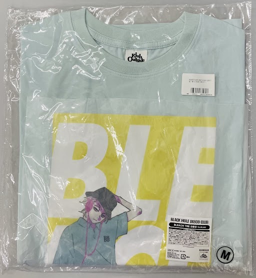 【未開封】BLEACH BLACK HOLE DISCO CLUB TEE 日番谷冬獅郎 Lt.BLUE (Mサイズ)