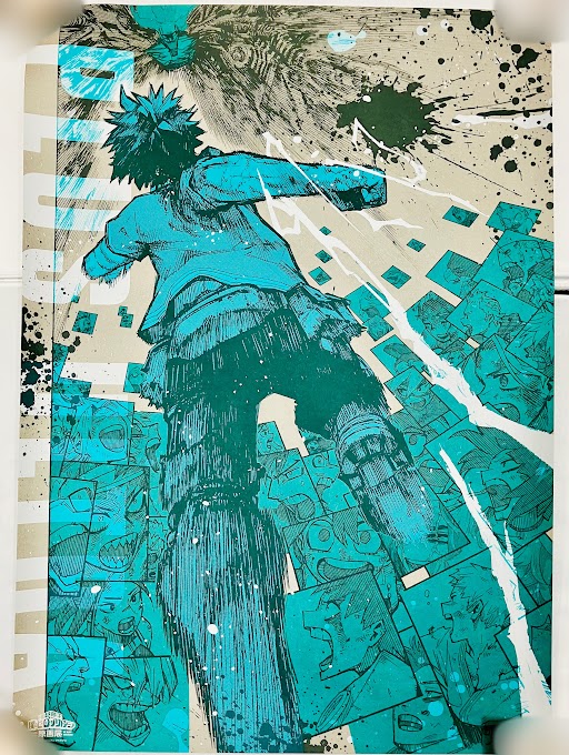 僕のヒーローアカデミア 原画展 A2アートポスター2枚セット 頑張れ