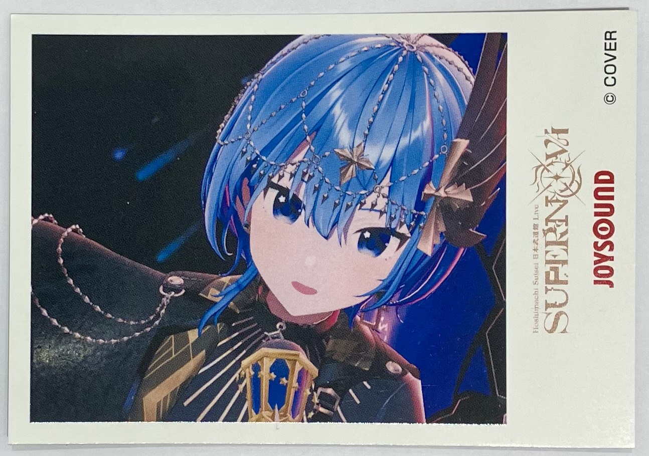 ホロライブ 星街すいせいライブ×JOYSOUND チェキ風カード 第2弾 星街すいせい D