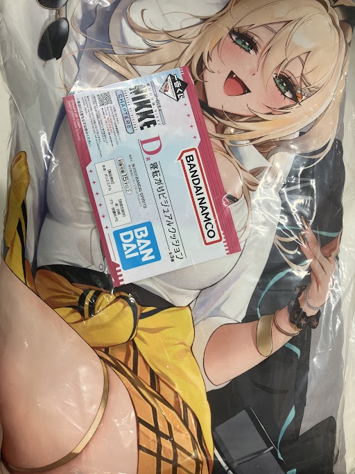 【未開封】一番くじ 勝利の女神:NIKKE CHAPTER6 D賞 寝転がりビジュアルクッション ルピー