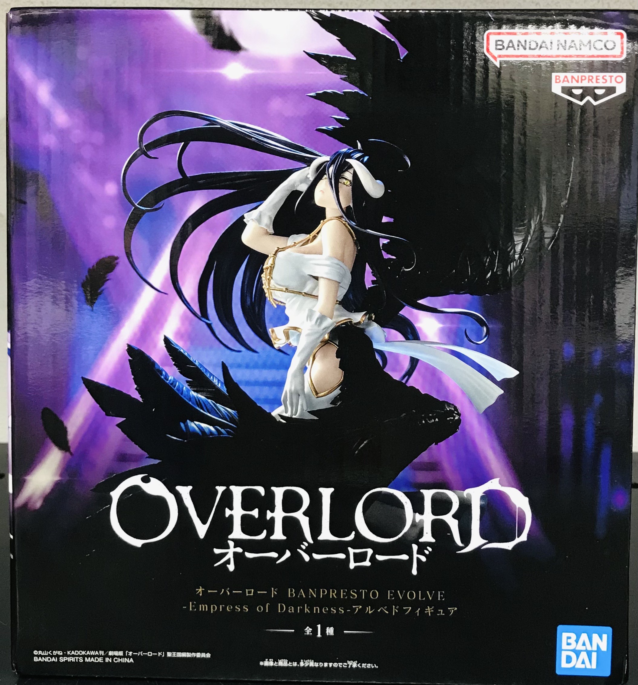 【未開封】オーバーロード BANPRESTO EVOLVE-Empress of Darkness-アルベドフィギュア