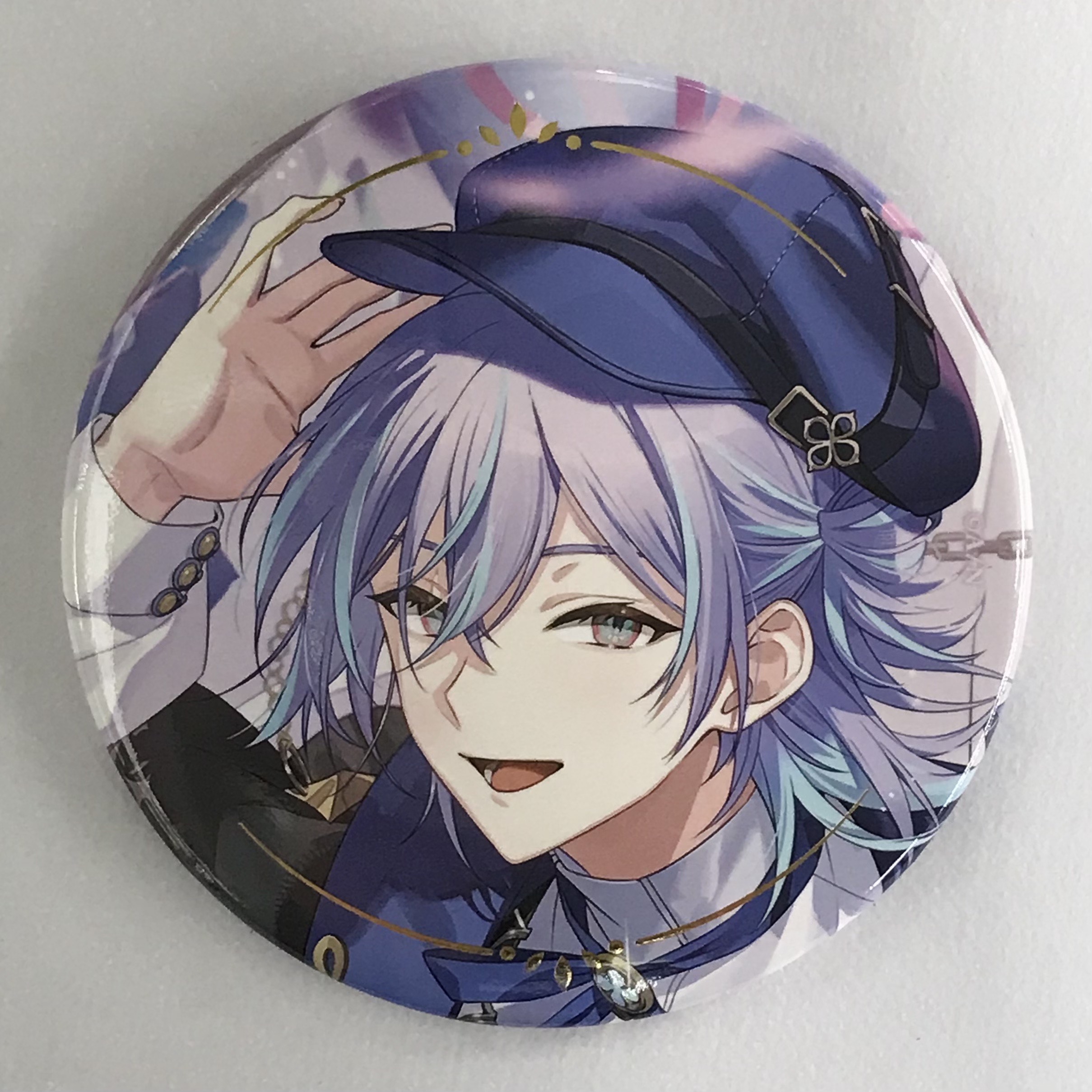 にじさんじ 誕生日グッズ2025 箔押し缶バッジ 星導ショウ