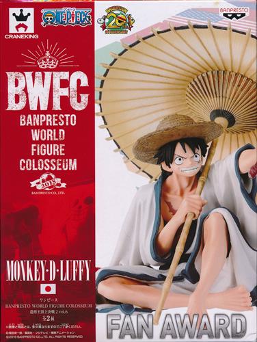 ONE PIECE BANPRESTO WORLD FIGURE COLOSSEUM 造形王頂上決戦 2 vol.6 モンキー・D・ルフィ (ノーマルカラー)