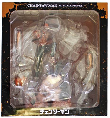 【未開封】チェンソーマン 1/7スケールフィギュア チェンソーマン+SHIBUYA SCRAMBLE FIGURE購入特典 ミニフィギュア ポチタ セット 【フィギュア】[eStream]