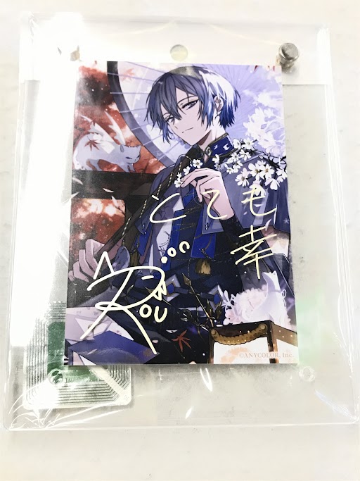 にじさんじ 誕生日グッズ ブロマイド付きアクリルフォトフレーム 小柳ロウ