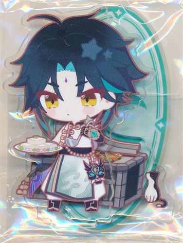 原神×SWEETS PARADISE -岩華聚餐- ちびキャラ トレーディングアクリルスタンド ショウ