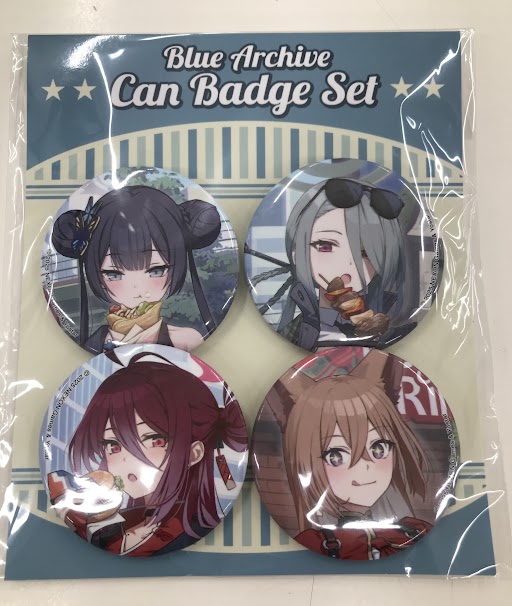 【未開封】ブルーアーカイブ 缶バッジセット