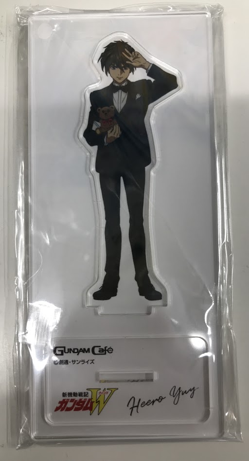 【未開封】新機動戦記ガンダムW ヒイロ・ユイ MODEL SHEET アクリルスタンド