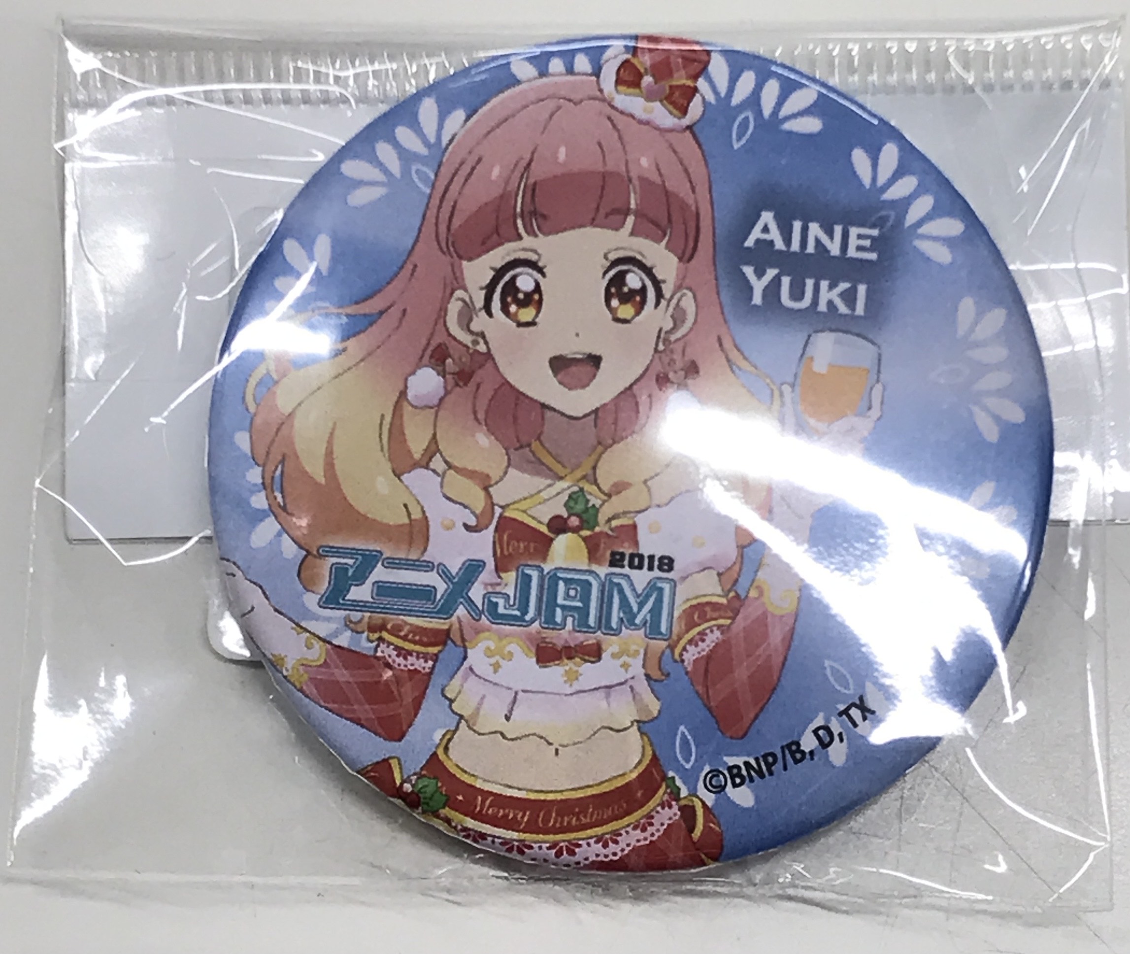 アイカツフレンズ! アニメJAM2018 トレーディング缶バッジ 友希あいね