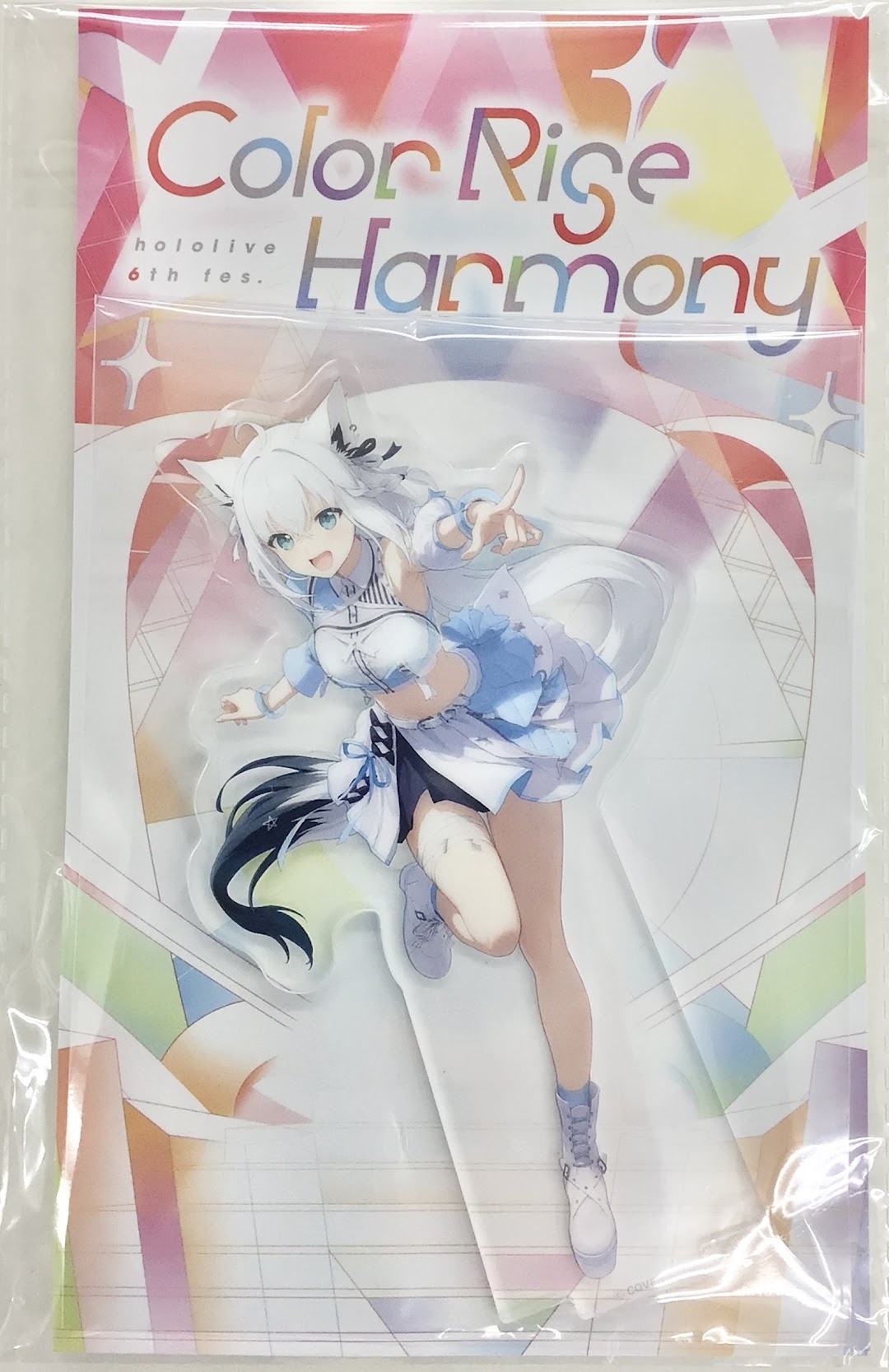 【未開封】ホロライブ hololive 6th fes. Color Rise Harmony アクリルスタンド 白上フブキ
