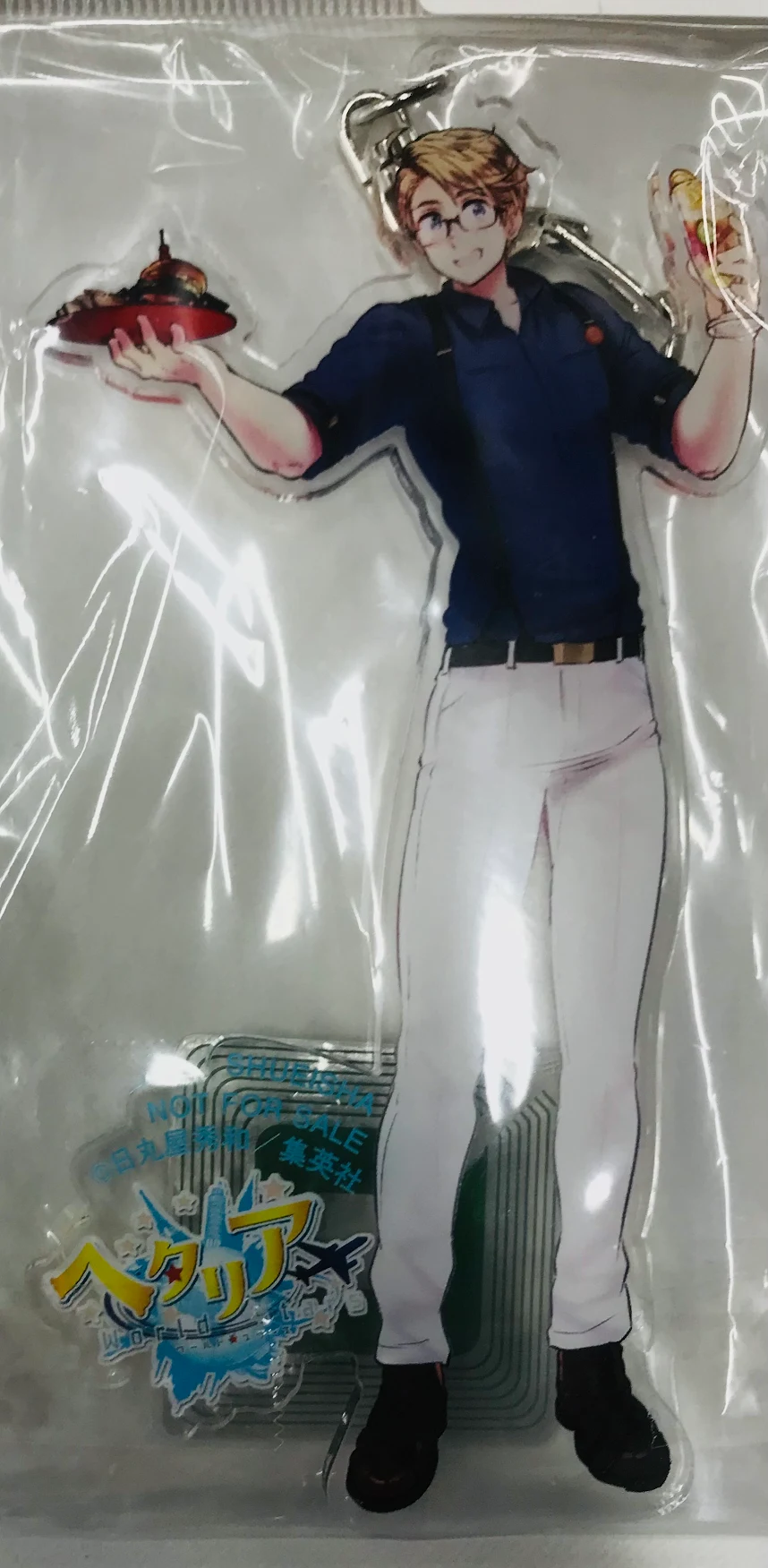 ヘタリア　collezione アクリルキーホルダー　アメリカ　当選品 ヘタリア Collezione アクリルキーホルダー アメリカ【キャンペーン