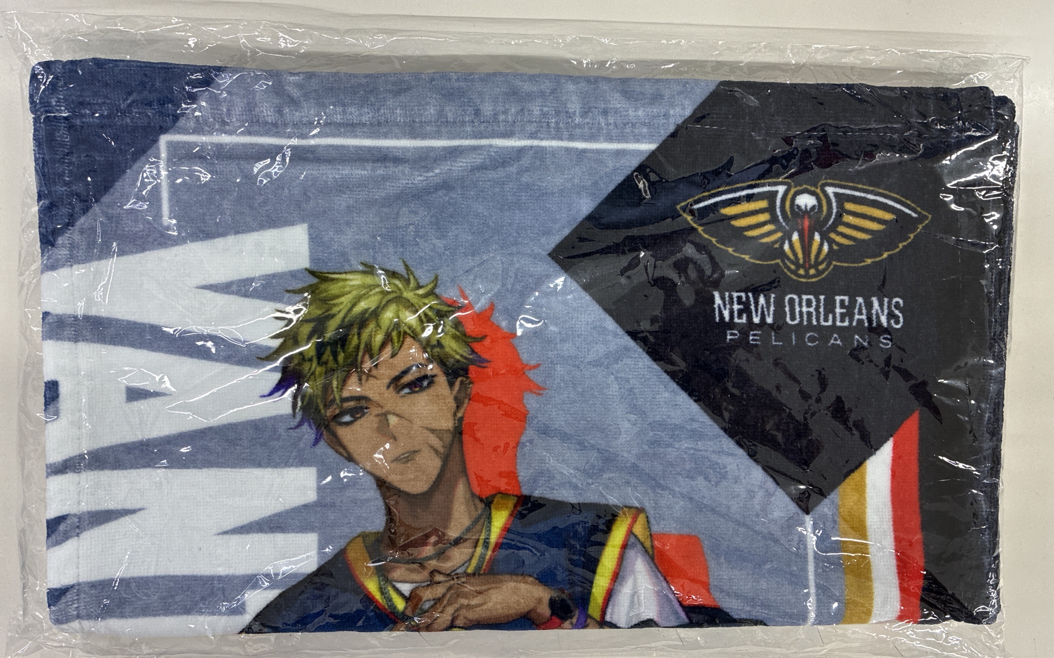 【未開封】にじさんじ/NIJISANJI EN×NBA×楽天コレクション 第3弾 【Western】 A-29賞 フェイスタオル ベンタクロウ ブリンガー New Orleans Pelicans