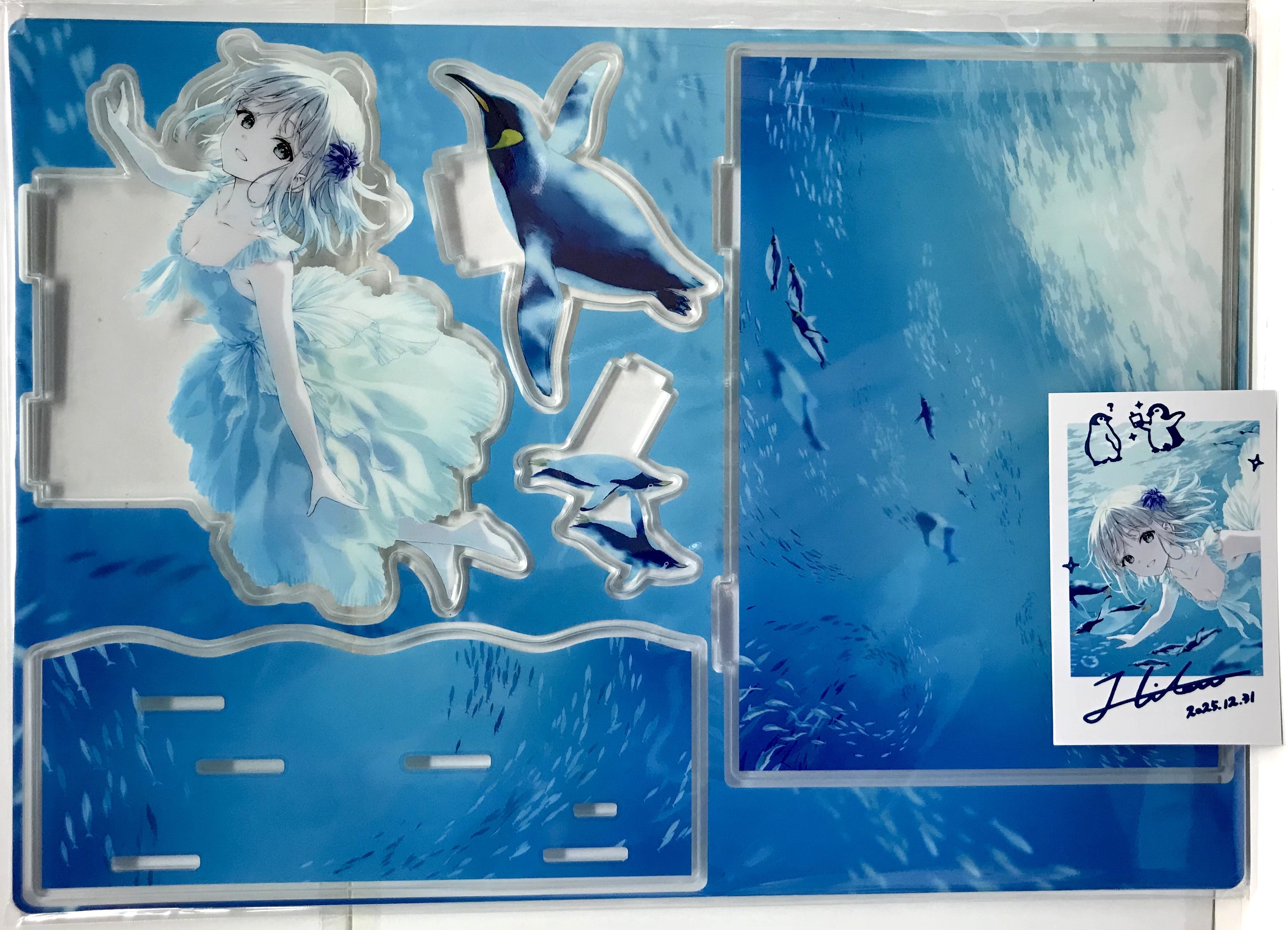 新刊6点セット(ATTIRANT+[ATTIRANT] ROUGH BOOK+アクリルジオラマ+A4キャンバス風ボード+箔押しチェキ風カード ...