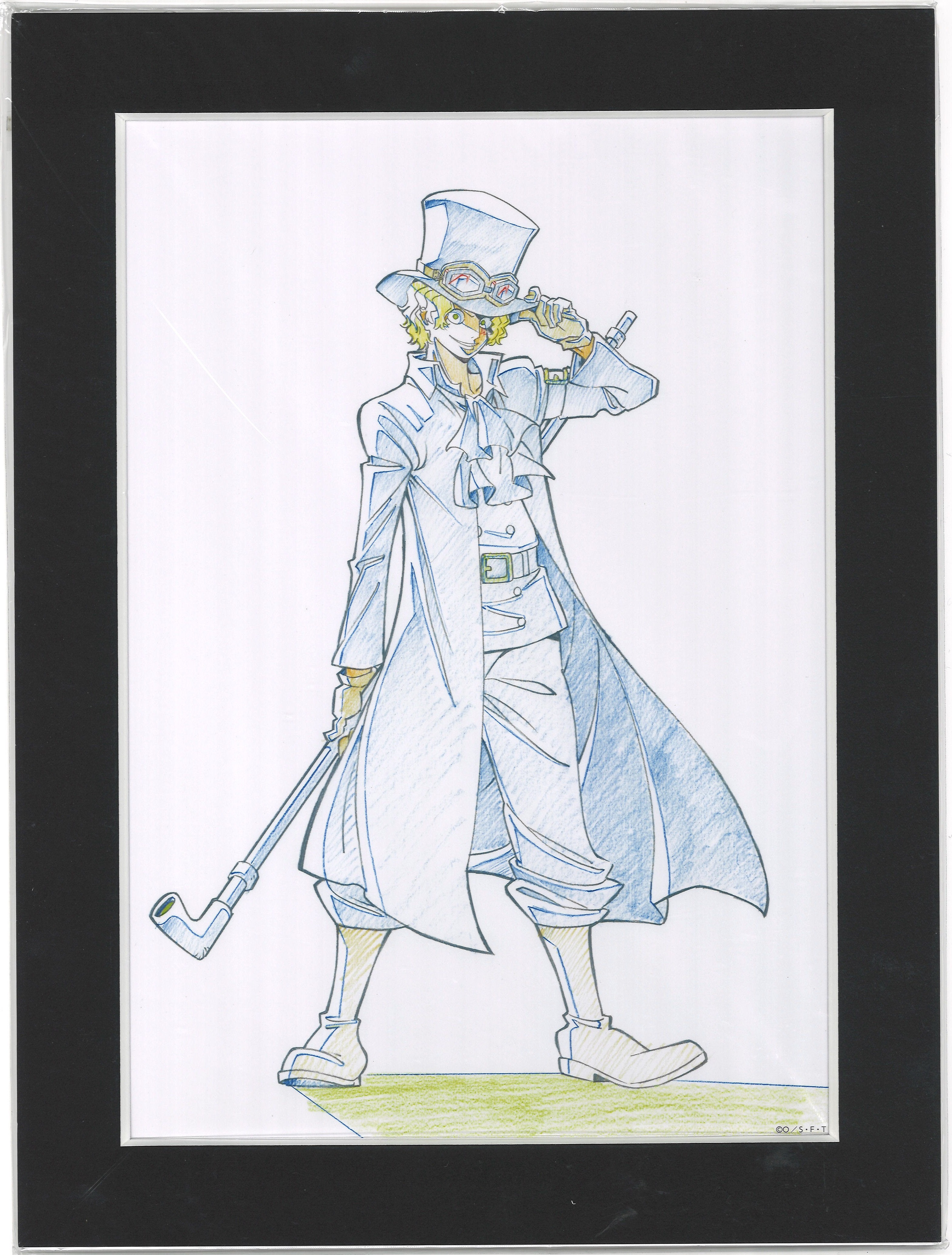 【未開封】ONE PIECE ONE PIECE.COM ILLUSTRATION WORKS Art Collection サボ