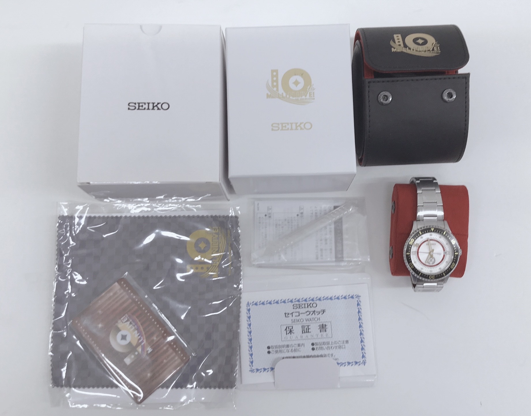 アイドルマスター ミリオンライブ!×SEIKO 10周年記念 腕時計 リ・プロローグ・X モチーフ