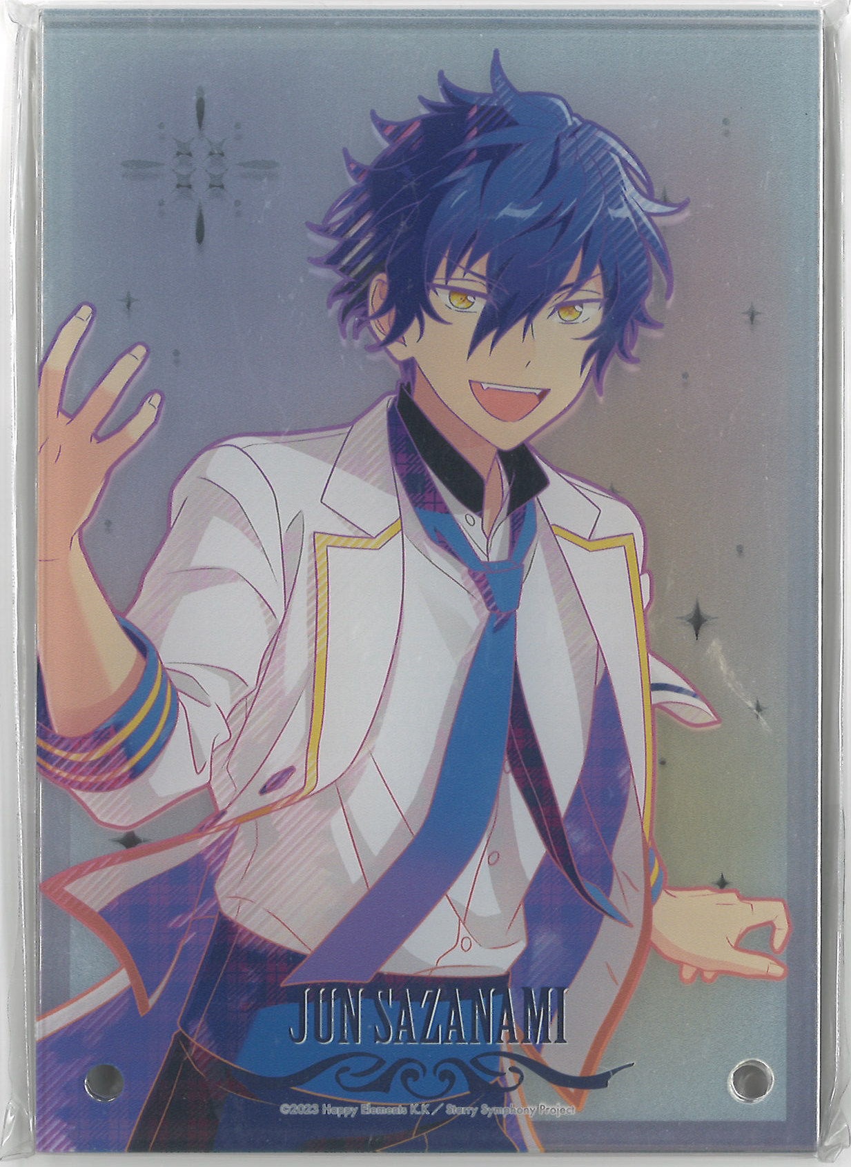 【未開封】あんさんぶるスターズ!! Ensemble Stars!! Cast Live Starry Symphony -the midnight sun-×アニメイトカフェ ミラーアクリルシャドーボックス 漣ジュン