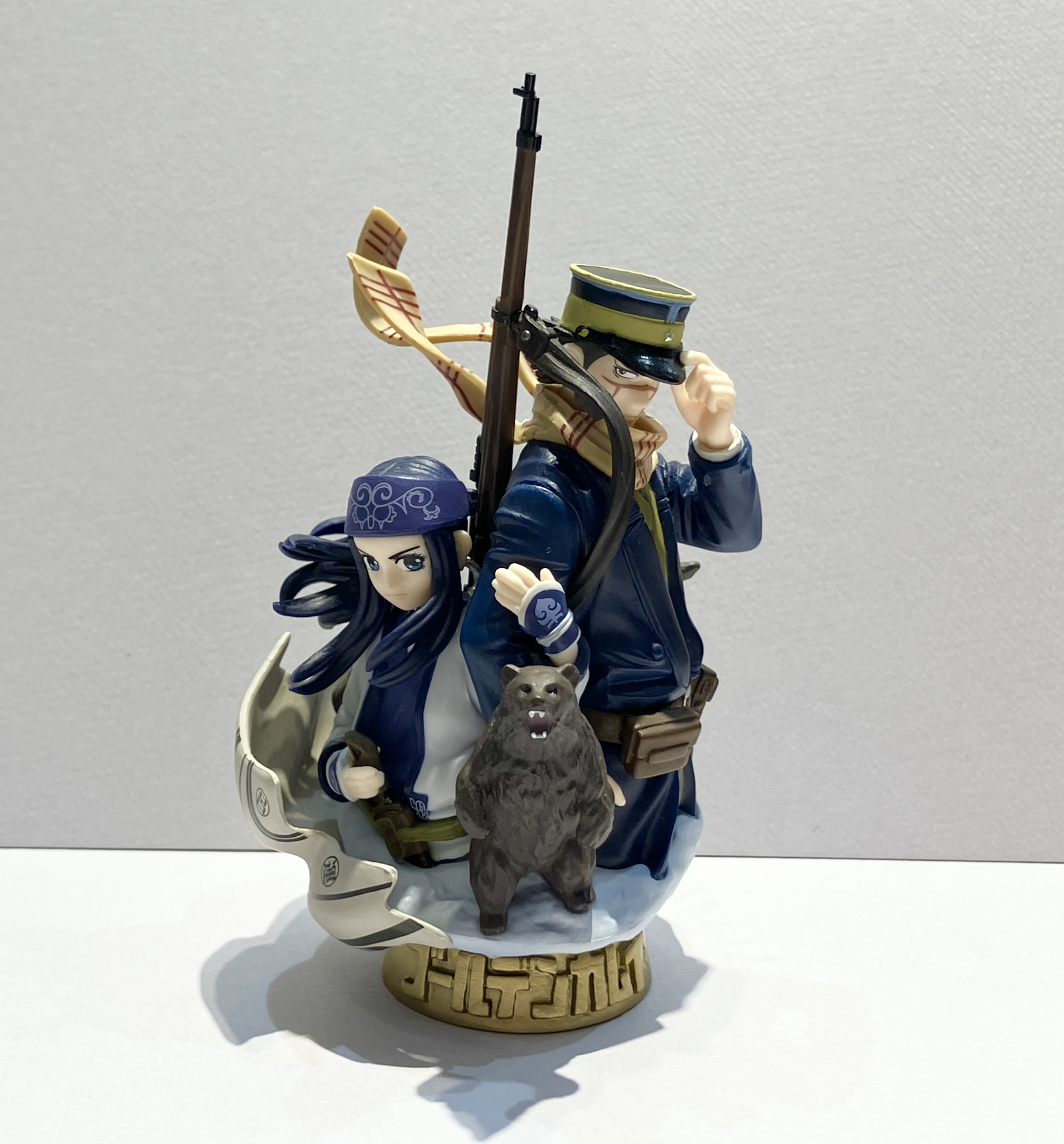 プチラマEX ゴールデンカムイ 黄金のしるべ (壱) 杉本佐一&アシリパ 【フィギュア】[メガハウス]