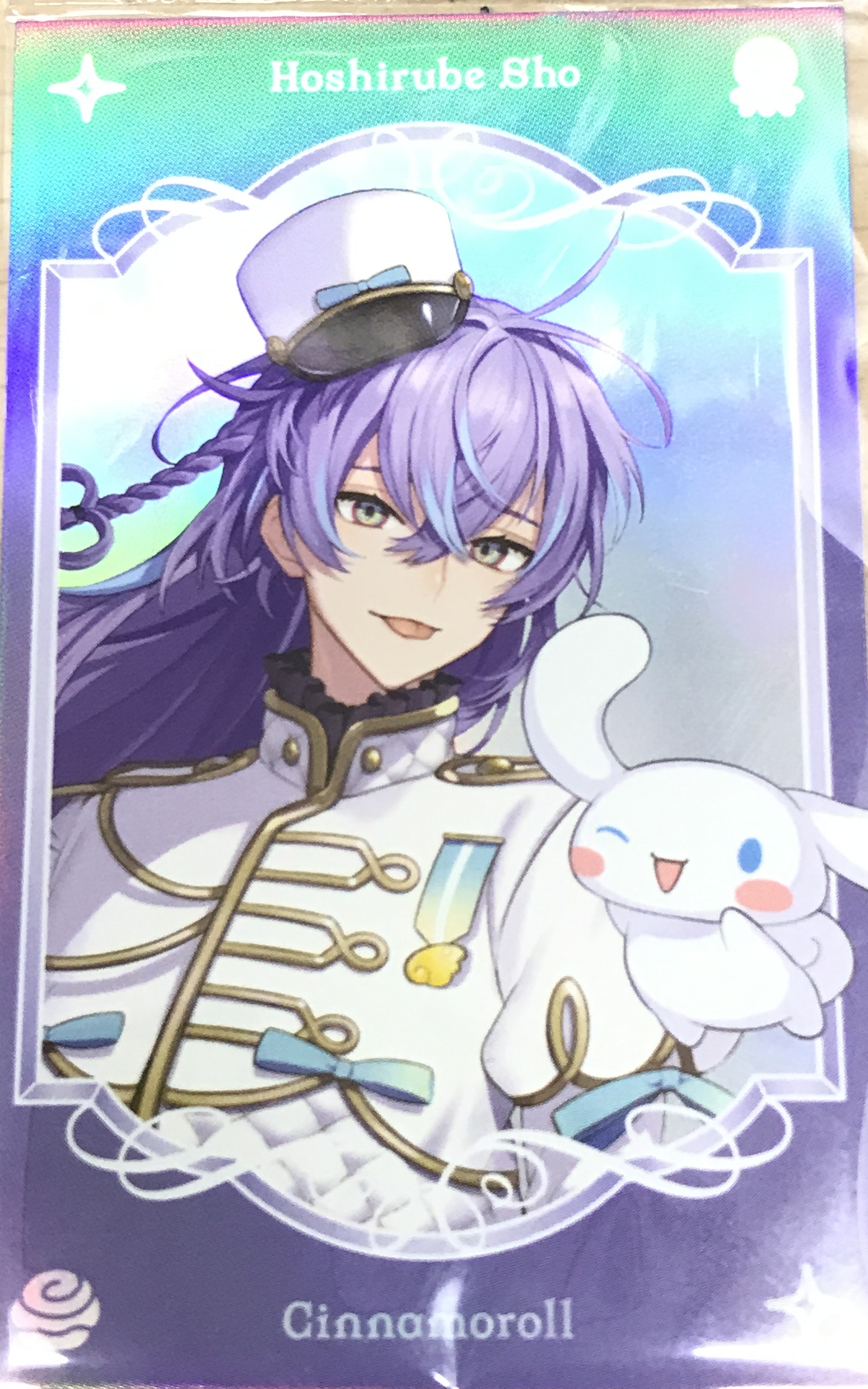 にじさんじ 【Dytica×サンリオキャラクターズ】ランダムフォト風カード 【レア】星導ショウ