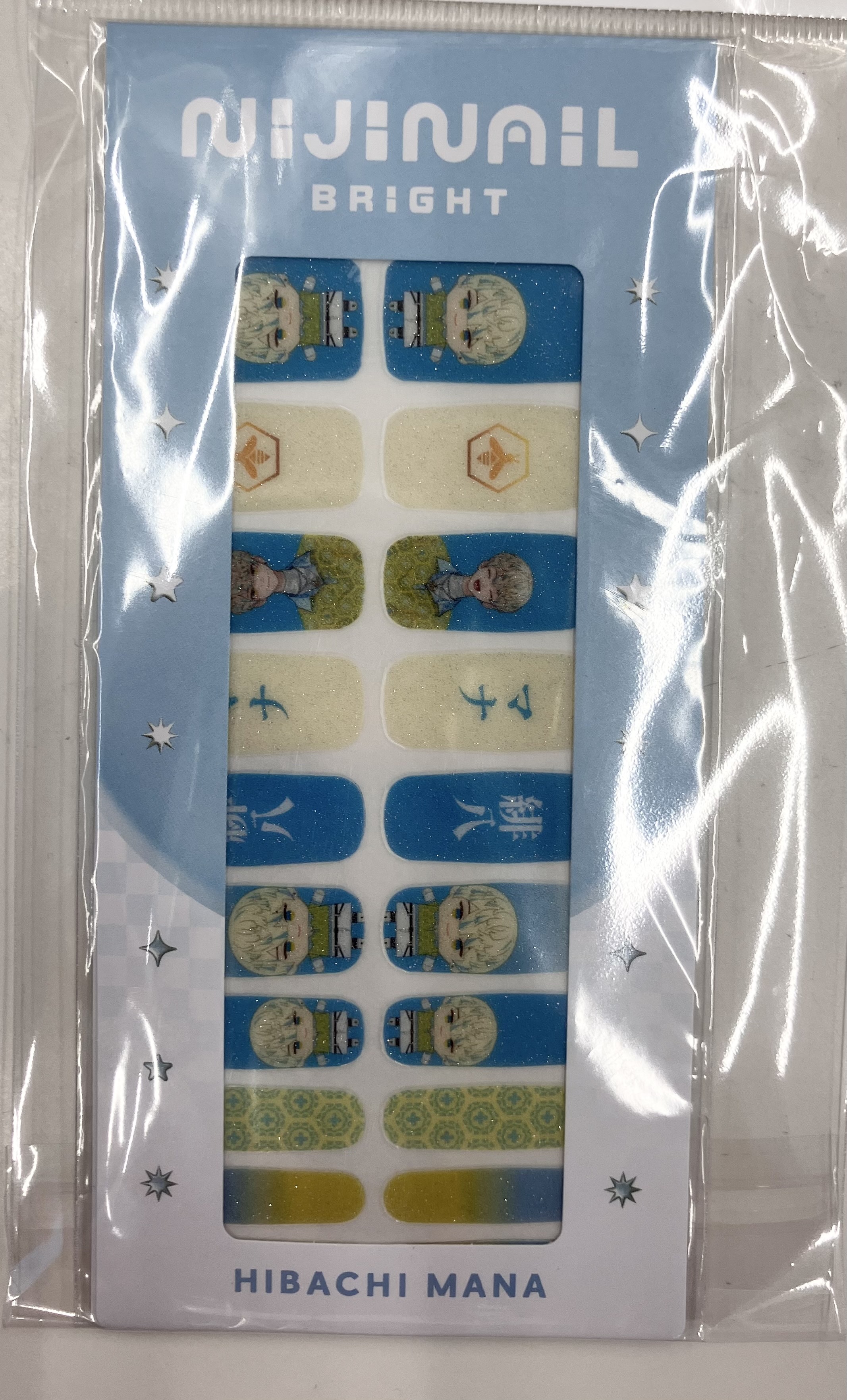 【未開封】にじさんじ にじネイル Bright ネイルシール 緋八マナ