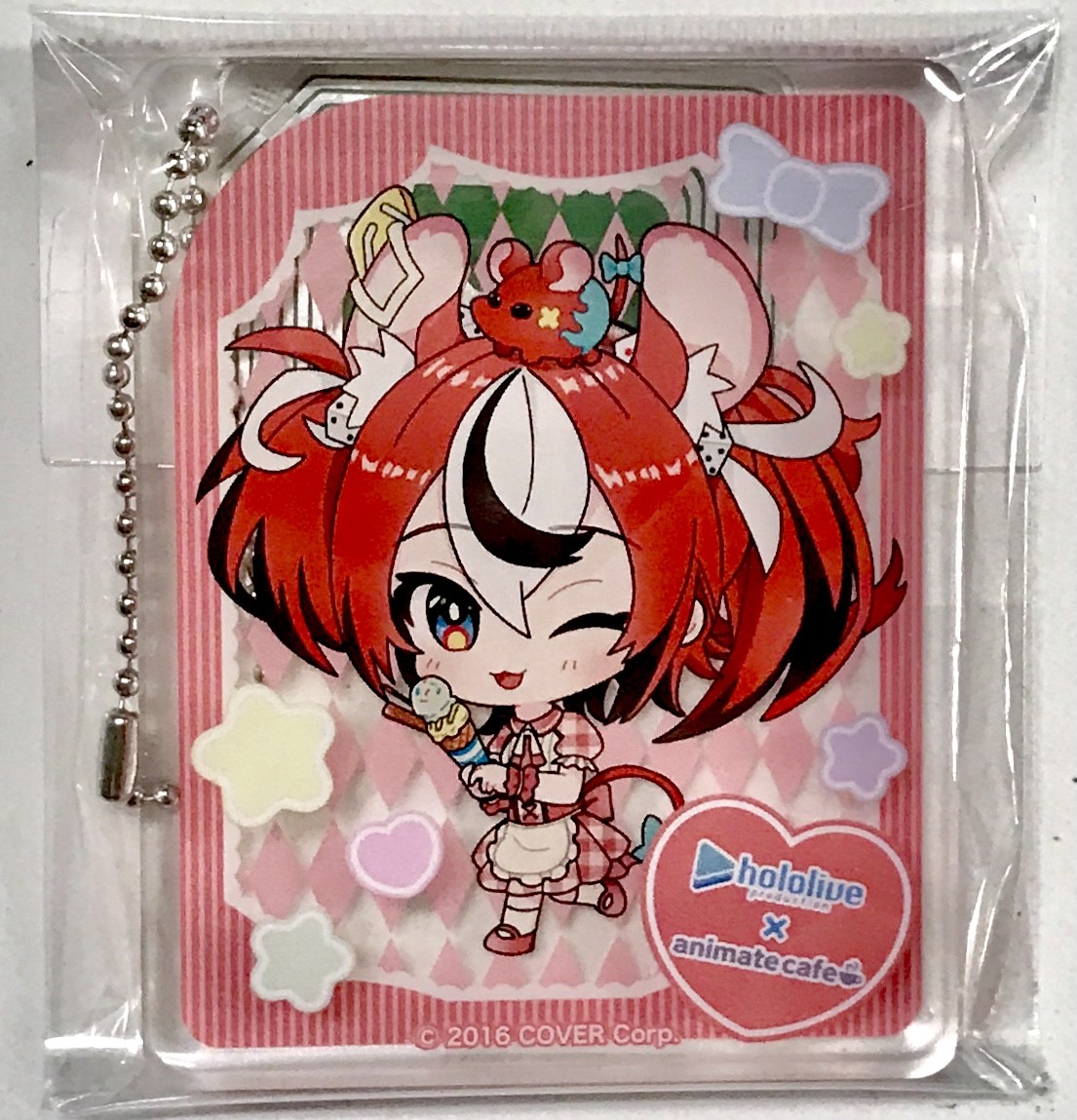 【未開封】ホロライブプロダクション×アニメイトカフェ CoLotta トレーディングアクリルプレートキーホルダー ハコス・ベールズ