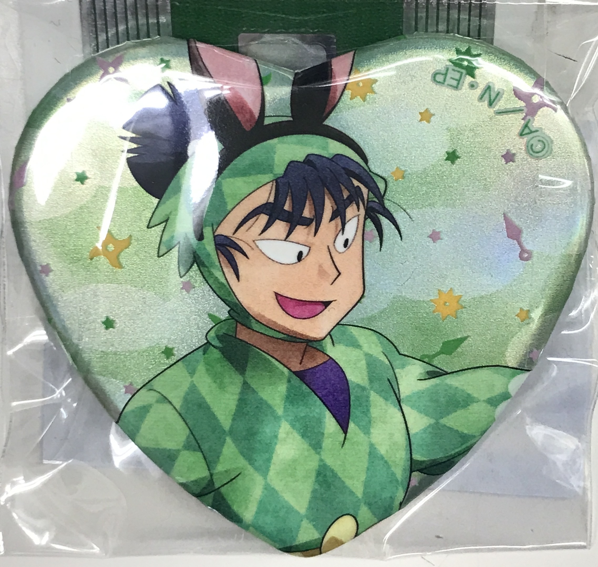 忍たま乱太郎 ハート缶バッジコレクション 壱 食満留三郎 【忍たま乱太郎 in ナンジャタウン】