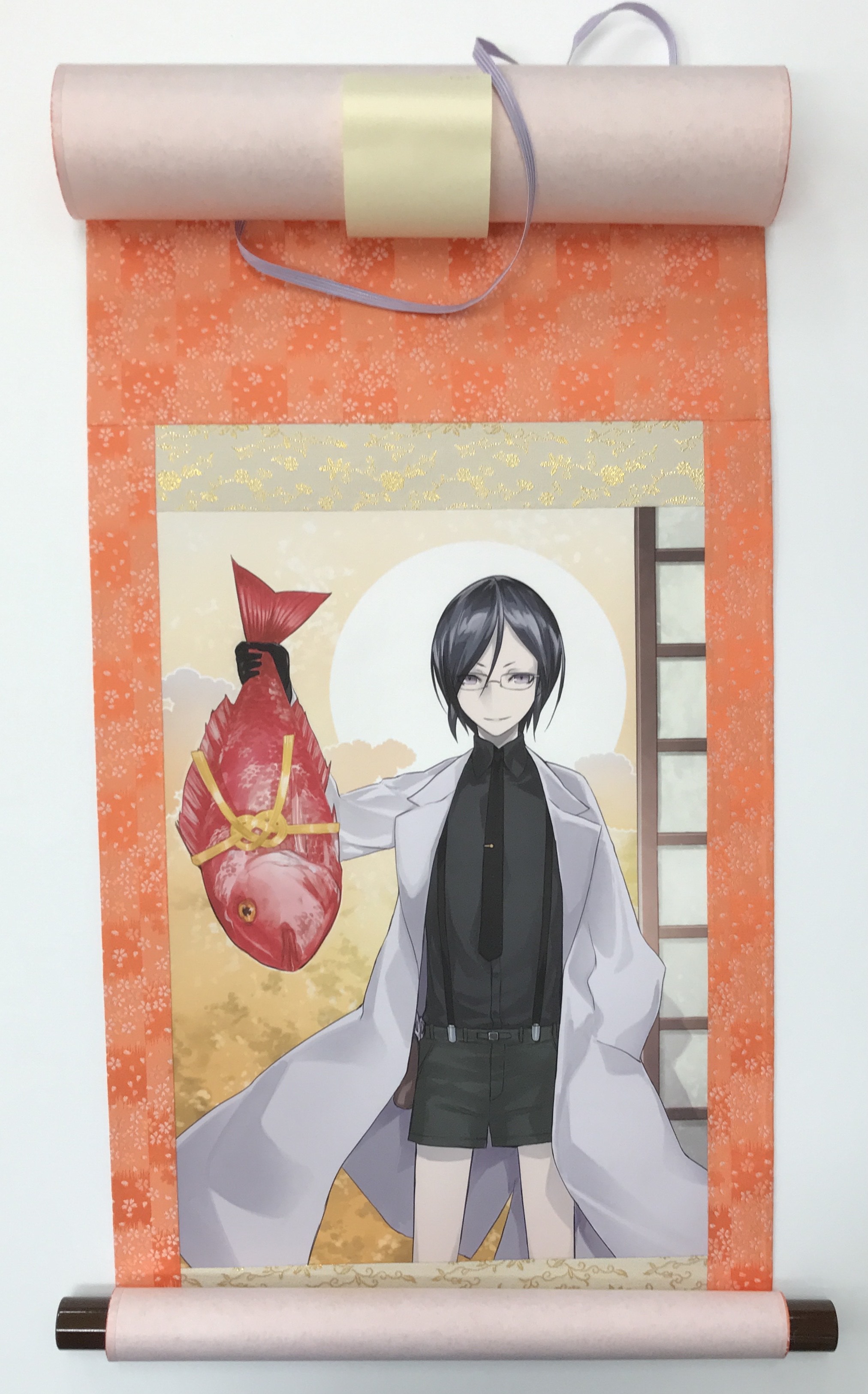 刀剣乱舞 一周年記念祝画 掛軸 薬研藤四郎