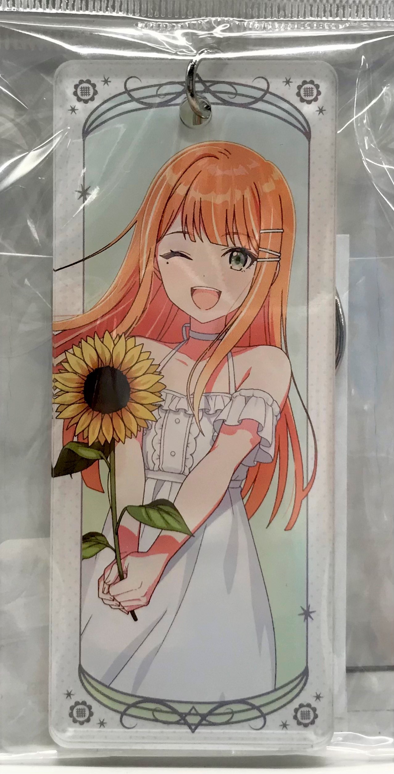 学園アイドルマスター 両面キーホルダー sunflower ver. 紫雲清夏