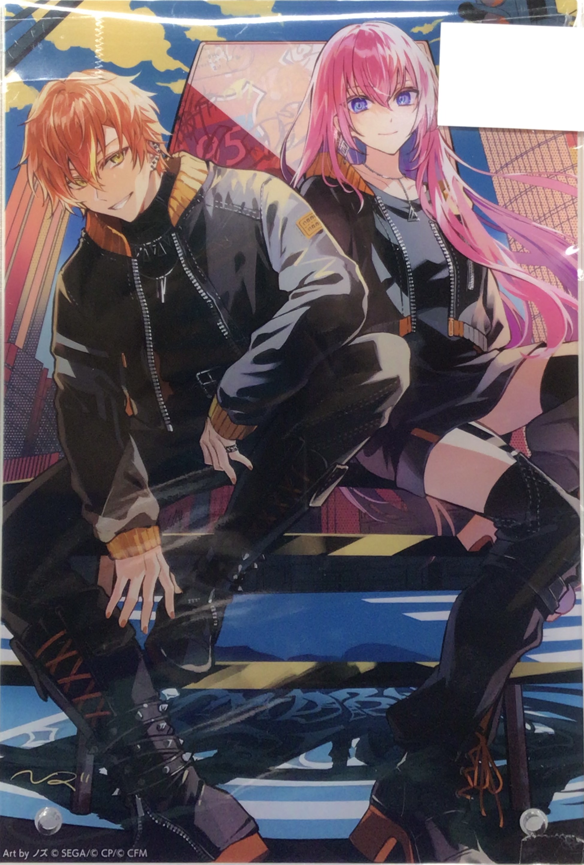 プロジェクトセカイ カラフルステージ! クリエイターズフェスタ 2024 in ニコニコ超会議 アクリルパネル 東雲彰人&ストリートのセカイの巡音ルカ