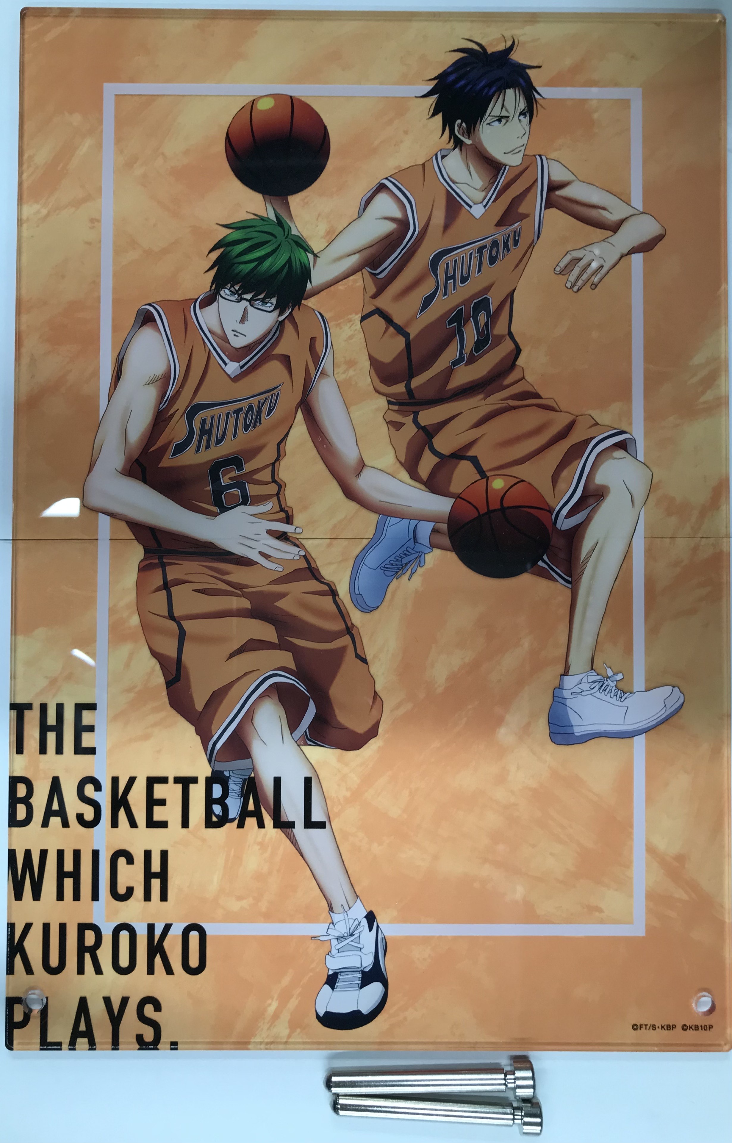 黒子のバスケ ANIMATION GALLERY ~10年のキセキ~ アクリルパネル 緑間真太郎&高尾和成