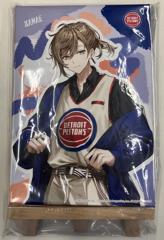 にじさんじ/NIJISANJI EN×NBA×楽天コレクション 第1弾 【Eastern】 S-3賞 キャラファインキャンバスボード 叶 Detroit Pistons