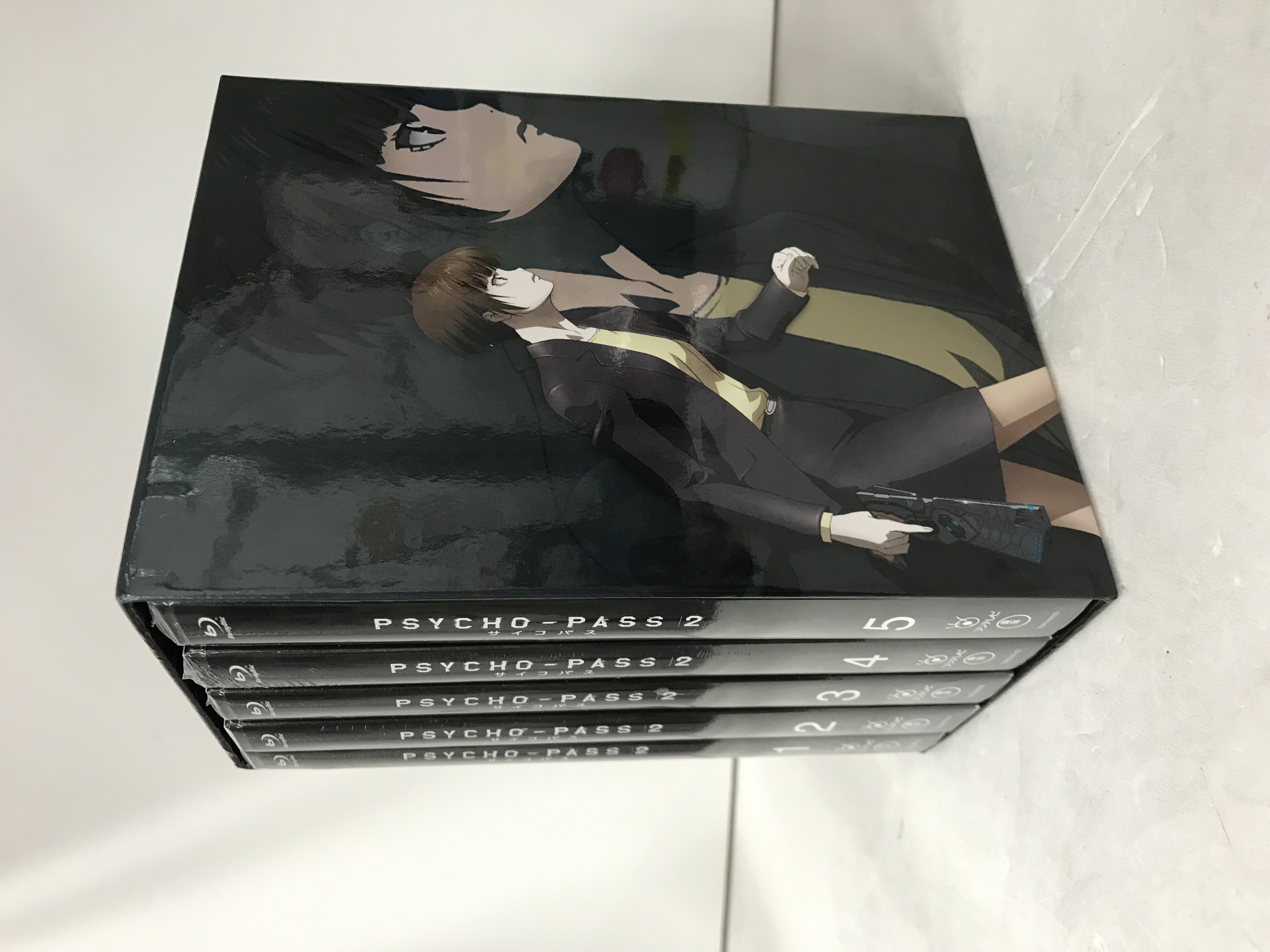 PSYCHO-PASS 2 全5巻+ソフマップ全巻購入特典 全巻収納BOXセット 【ブルーレイ】