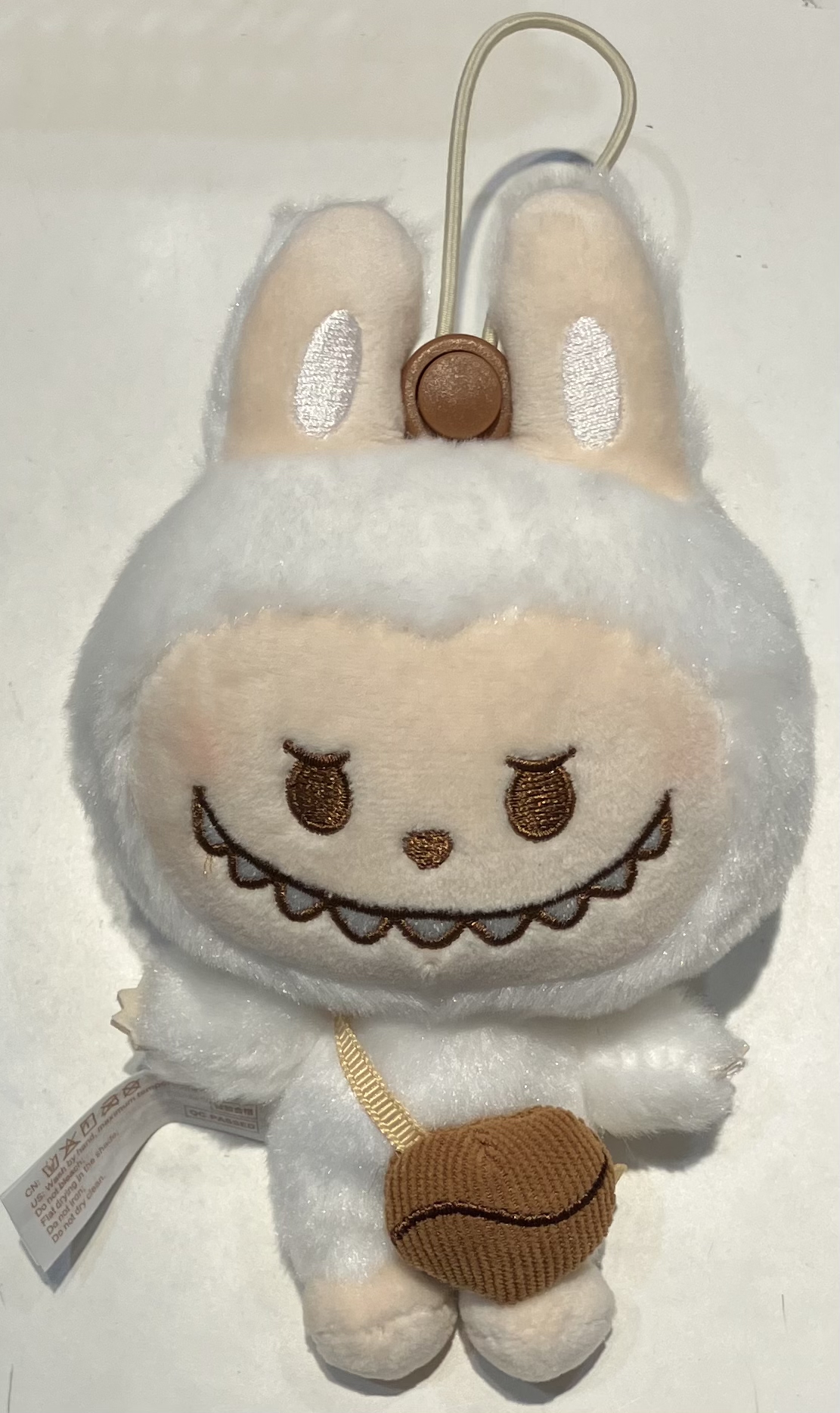 POP BEAN Coffee Factory シリーズ ぬいぐるみペンダント LABUBU Coffee Bean Grinder