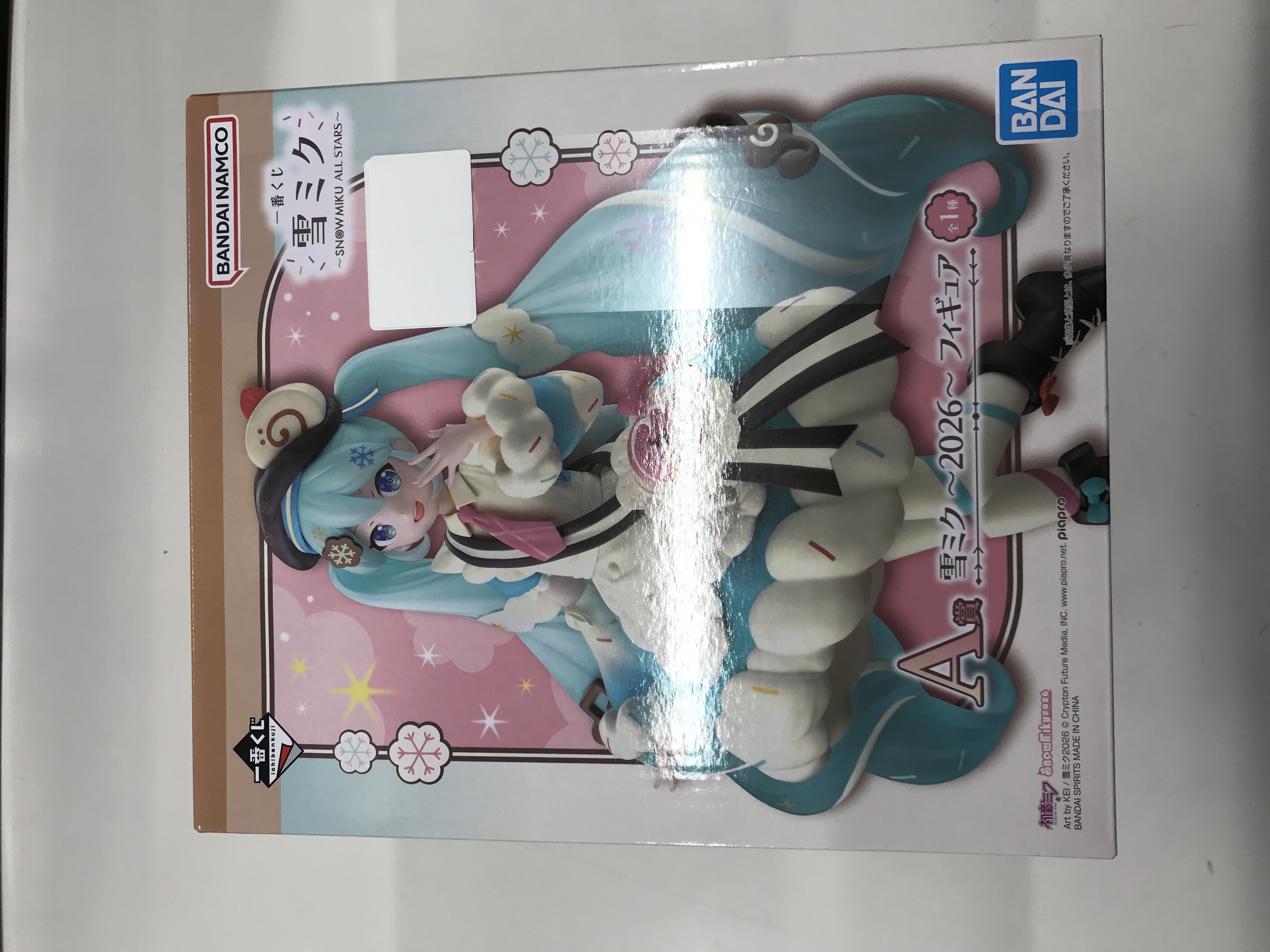 【未開封】一番くじ 初音ミク 雪ミク ~SNOW MIKU ALL STARS~ A賞 雪ミク ~2026~ フィギュア イチバンクジ ...