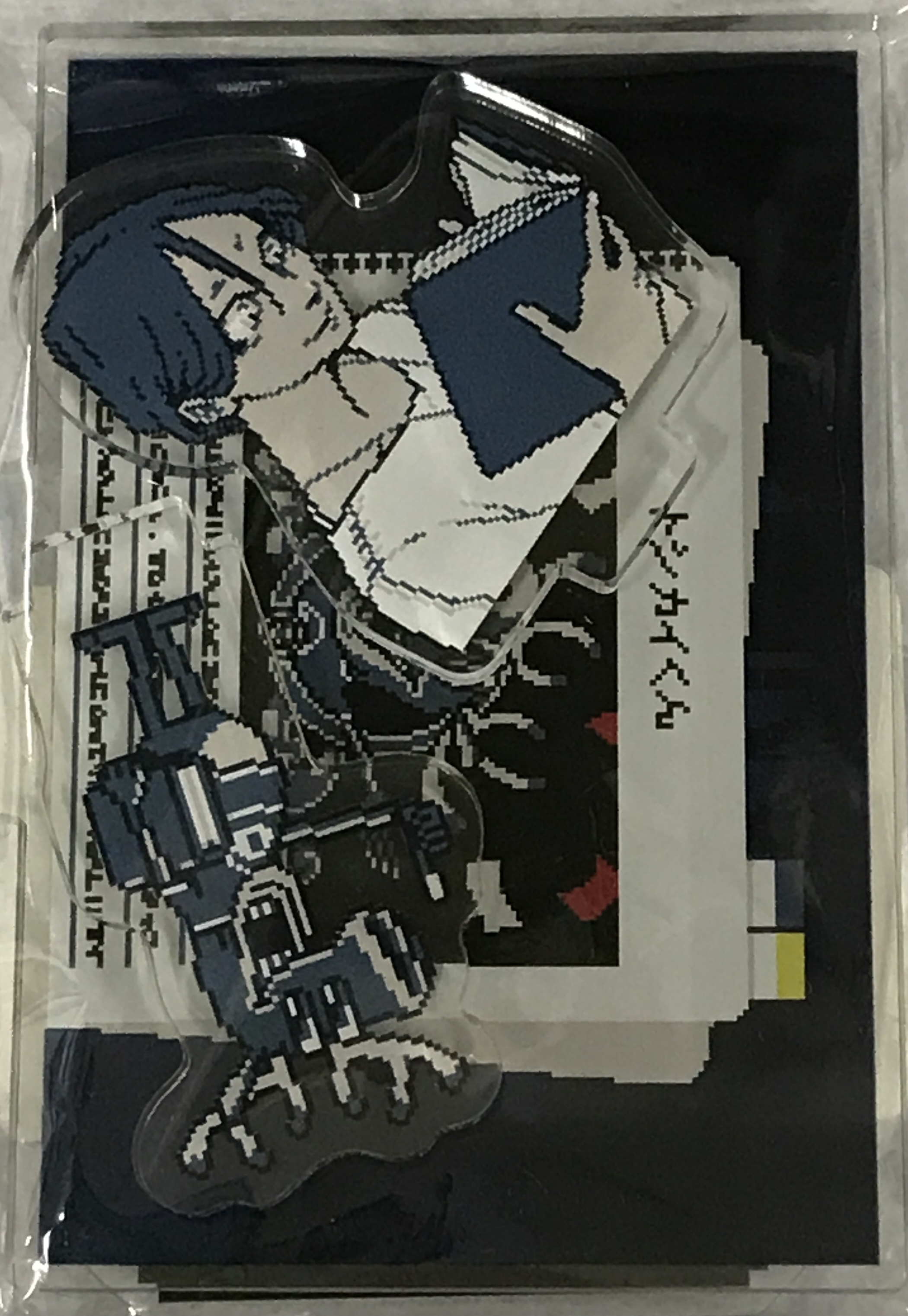 都市伝説解体センター トレーディングアクリルジオラマ 廻屋渉&トシカイくん