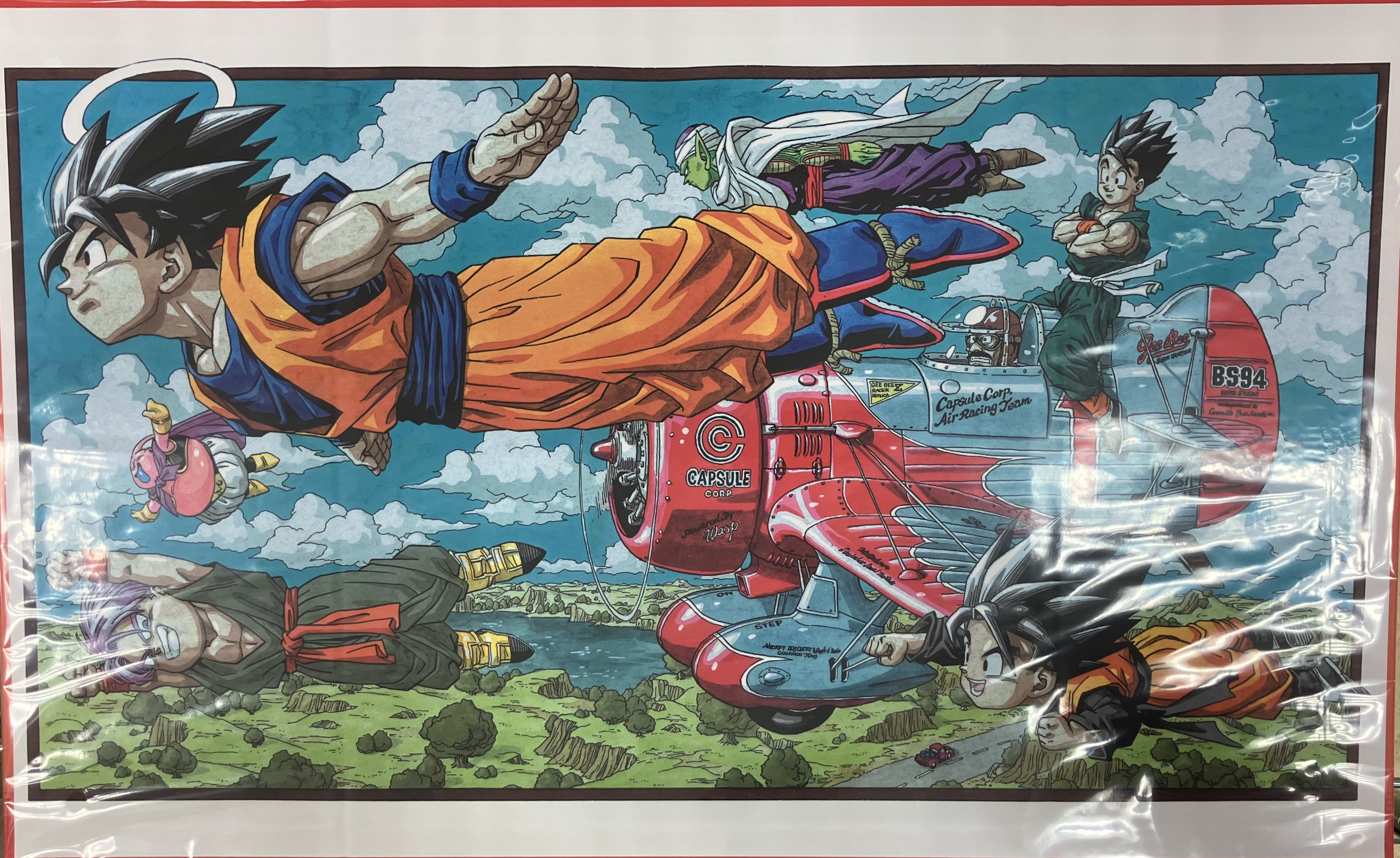 一番くじ ドラゴンボール DRAGON BALL 40th ~其之一~ C賞 40周年記念 見開きビジュアルボード A