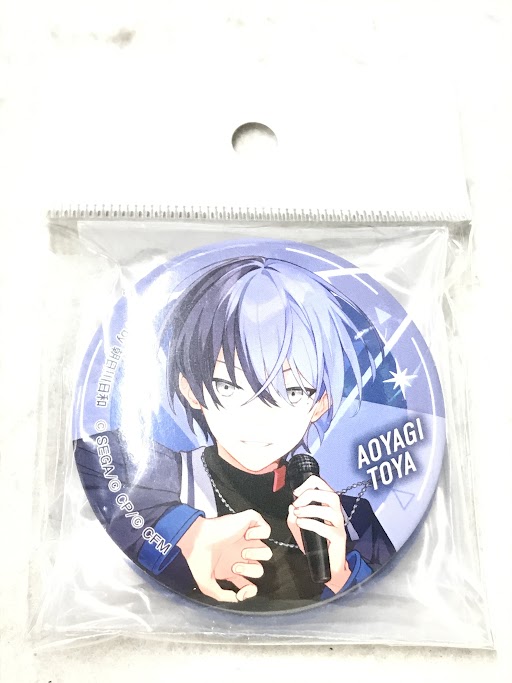 セガラッキーくじ プロジェクトセカイ カラフルステージ! Vol.7 F賞 缶バッジセット 青柳冬弥