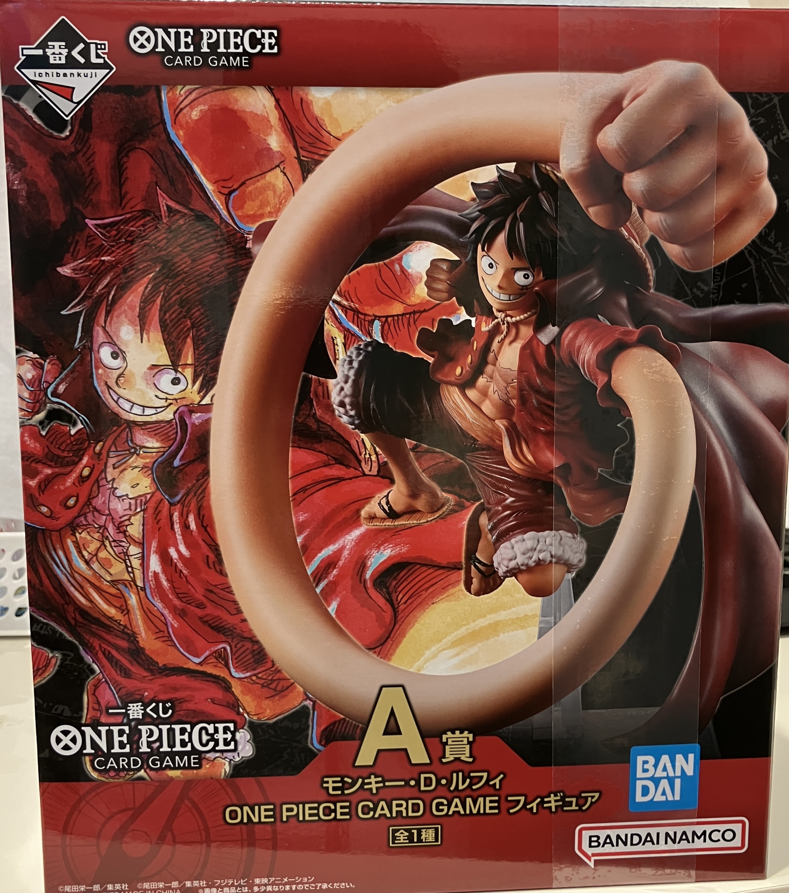 【未開封】一番くじ ONE PIECE CARD GAME A賞 モンキー・D・ルフィ ONE PIECE CARD GAME フィギュア