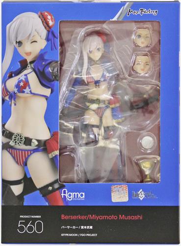 【未開封】figma 560 Fate/Grand Order バーサーカー/宮本武蔵+GOODSMILE ONLINE SHOP購入特典 聖杯用おうどん セット 【GOODSMILE ONLINE SHOP限定】 【フィギュア】[マックスファクトリー]