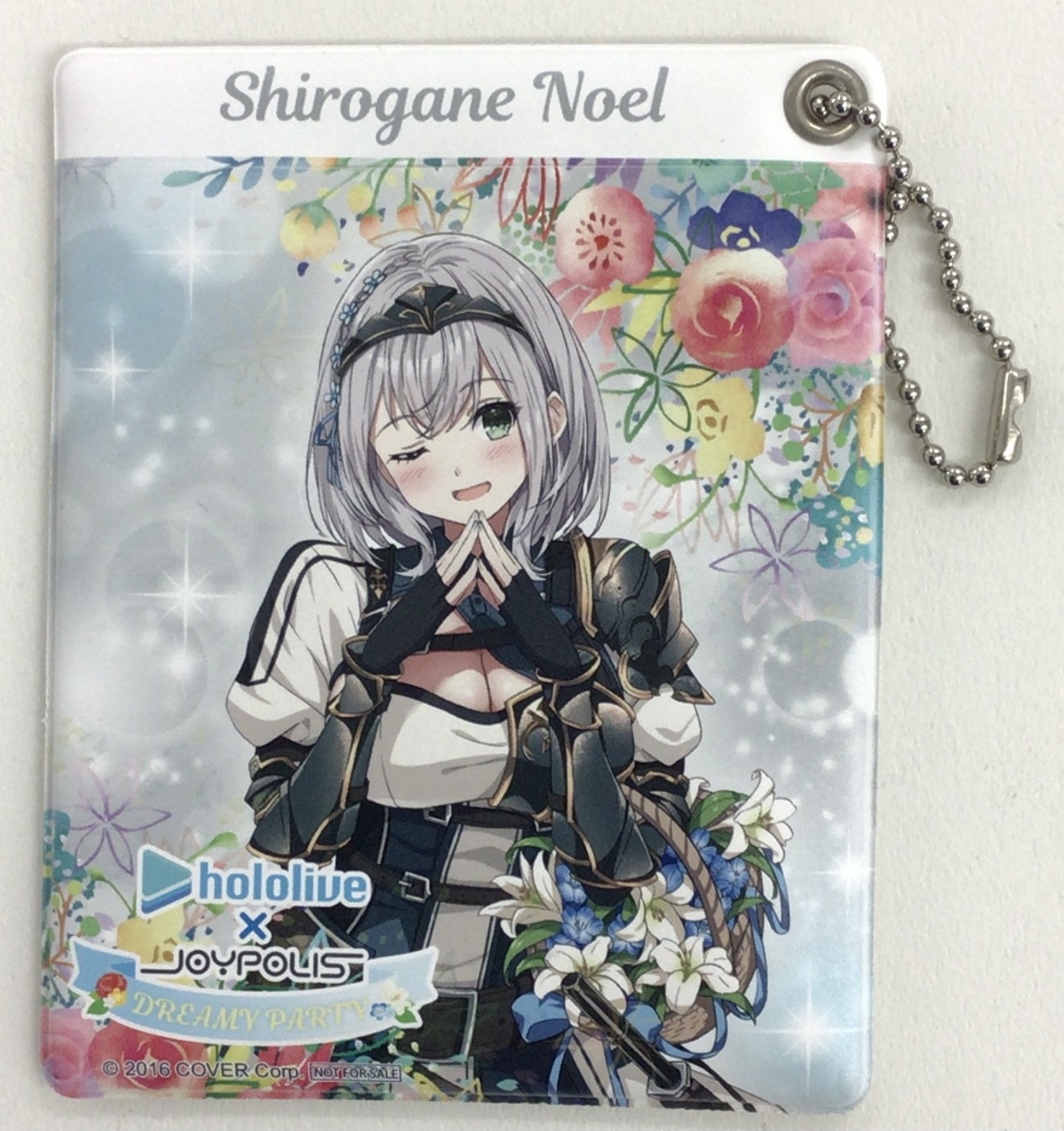 ホロライブ×JOYPOLIS DREAMY PARTY パスケース 白銀ノエル