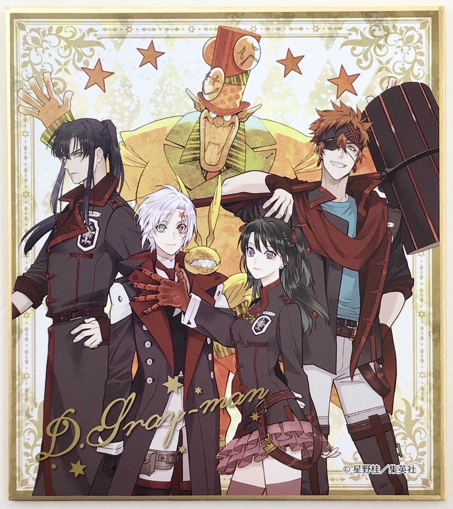 D.Gray-man 原画展 ~星野桂の世界展~ トレーディング ミニ色紙 集合 A