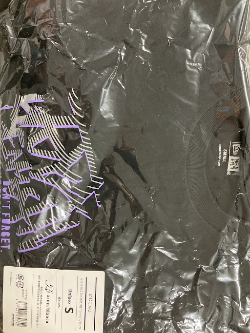 にじさんじ×NEW ERAコラボ 剣持刀也 Tシャツ ブラック (ユニセックス/Sサイズ)