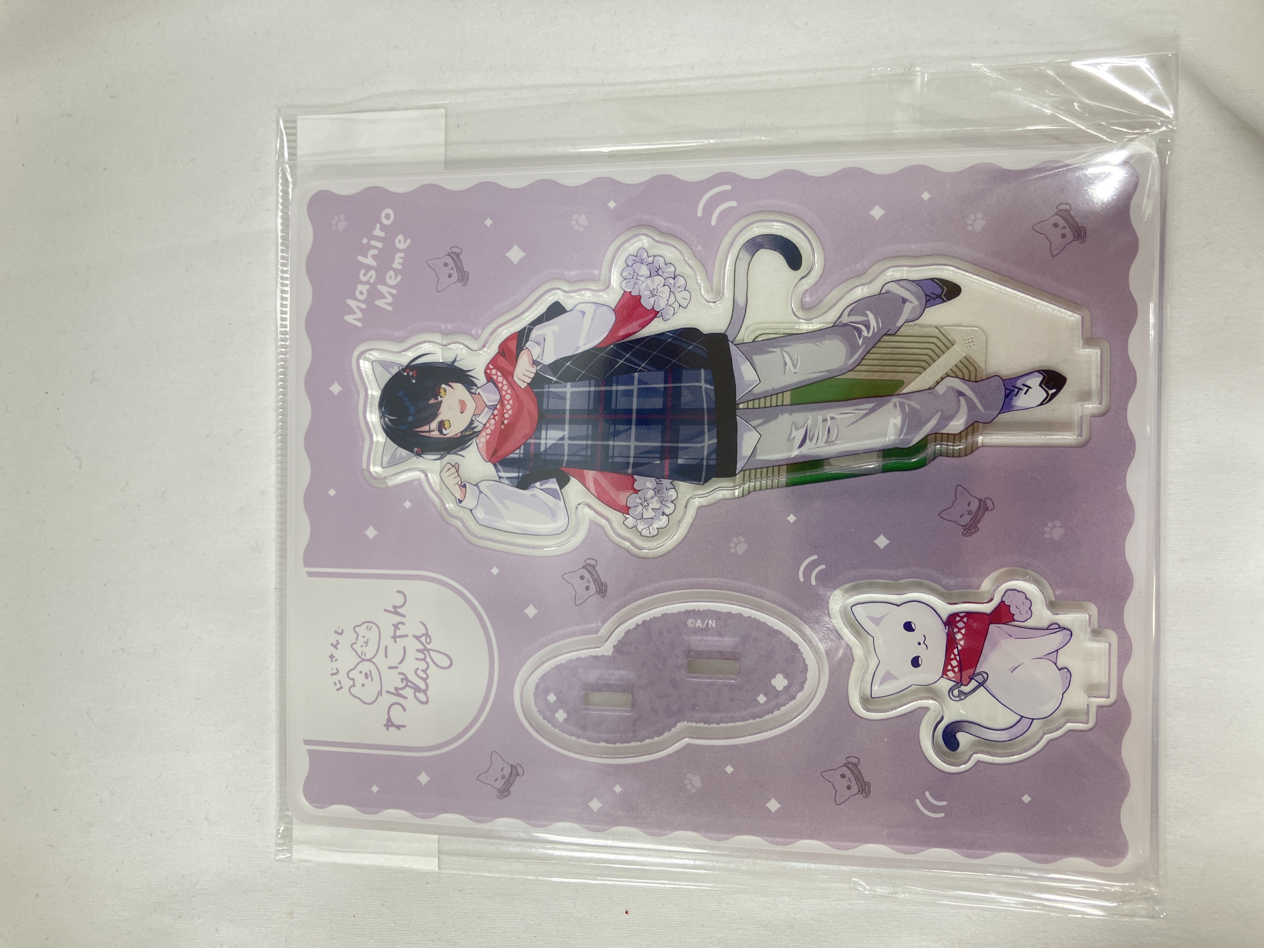 にじさんじ わんにゃんdays アクリルスタンド ましろ爻