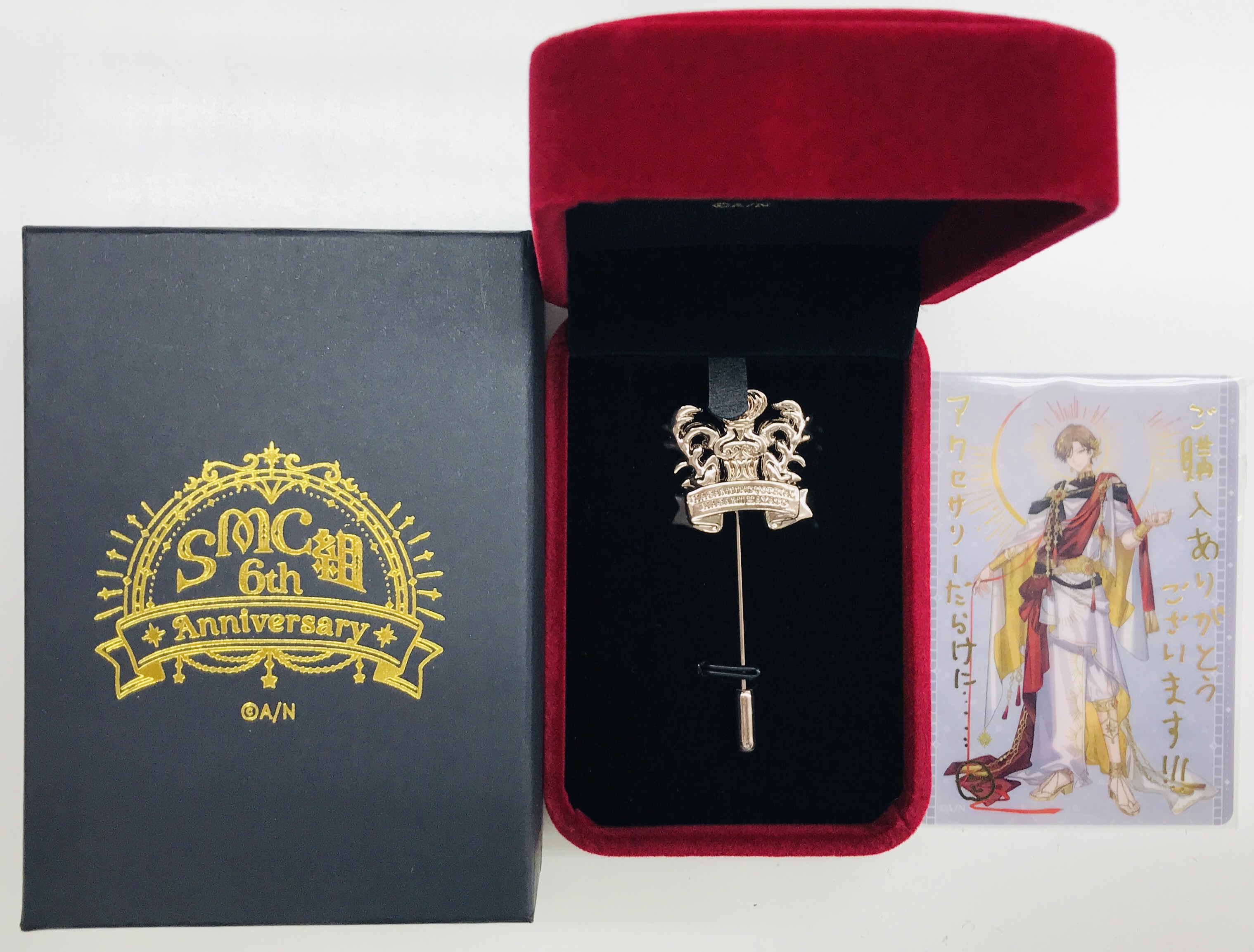 【未開封】にじさんじ SMC組 6th Anniversary ラペルピン 加賀美ハヤト