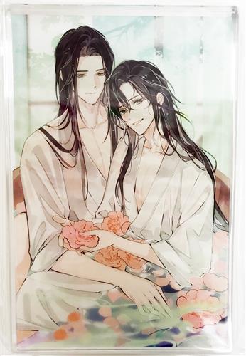 魔道祖師 アクリルブロック 魏無羨&藍忘機 【PASH! 2024年10月号 アニメイト限定セット 内容物】