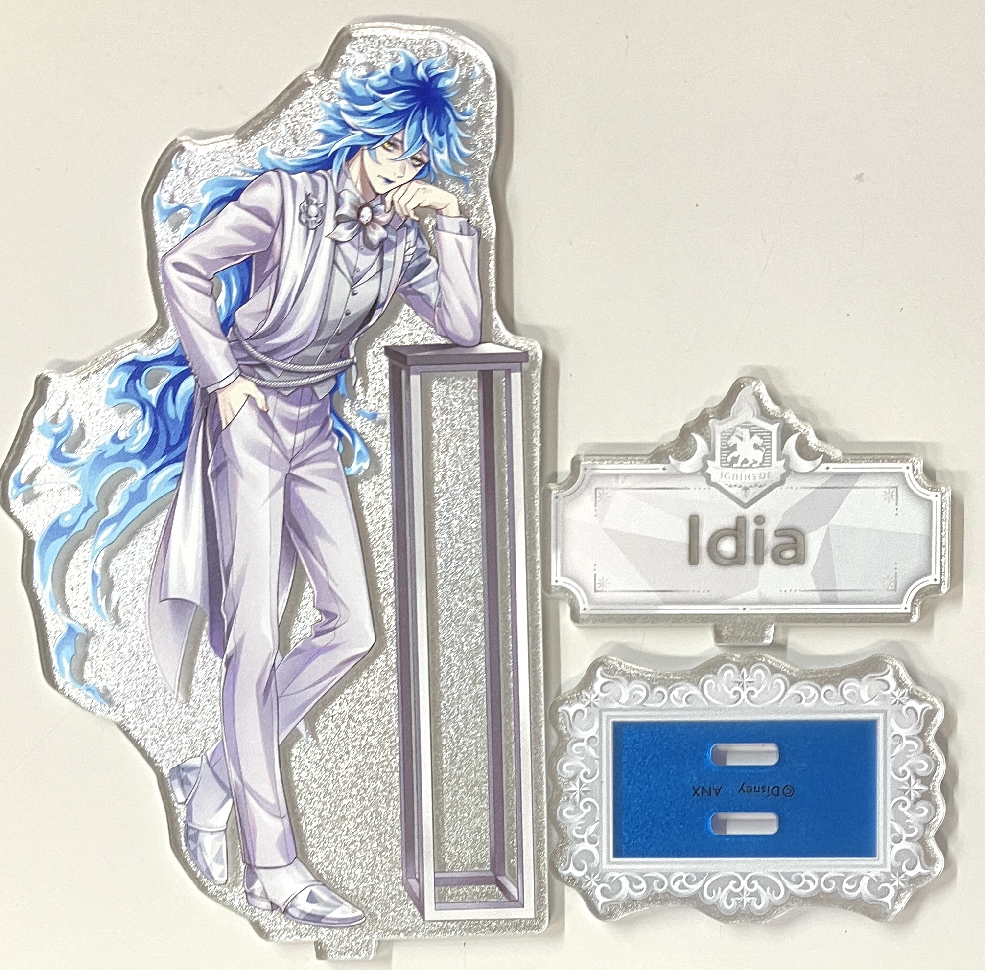 Disney TWISTED-WONDERLAND グリッターアクリルスタンド プラチナジャケットver. イデア・シュラウド