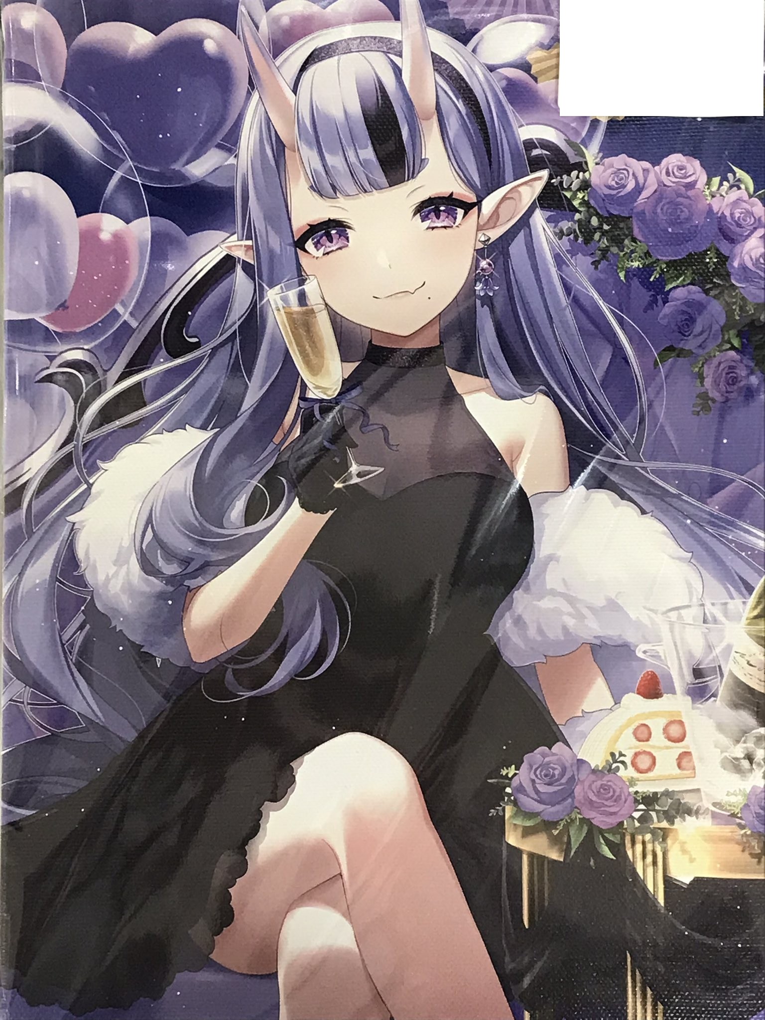 にじさんじ 誕生日グッズ キャンバスパネル 竜胆尊