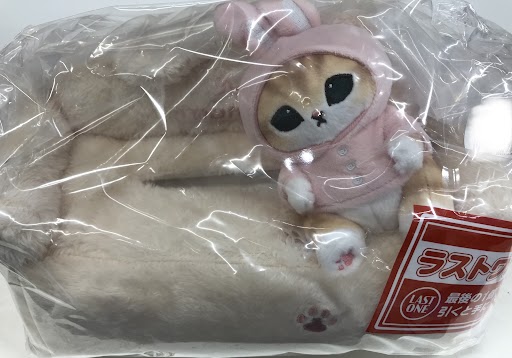 一番くじ mofusand にゃんこたちとパジャマパーティー ラストワン賞 くつろぎにゃんこのソファ型ティッシュケース